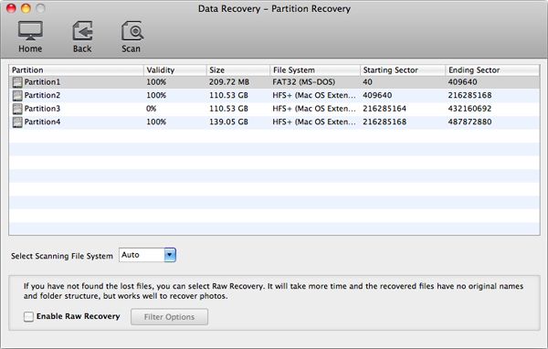 Partition Recovery